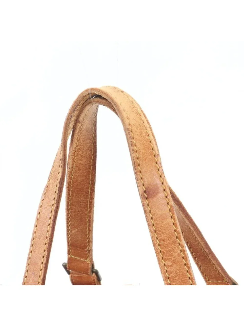 Louis Vuitton Monogram Sac Souple 45 Leather Boston Bag Tote Carry